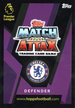 2018 Topps Match Attax Ultimate #27 Marcos Alonso Back