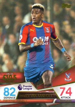 2018 Topps Match Attax Ultimate #33 Patrick van Aanholt Front