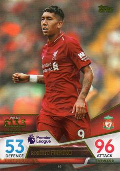 2018 Topps Match Attax Ultimate #60 Roberto Firmino Front