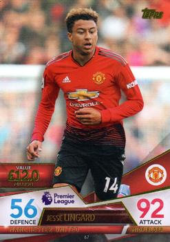 2018 Topps Match Attax Ultimate #67 Jesse Lingard Front