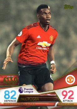 2018 Topps Match Attax Ultimate #68 Paul Pogba Front