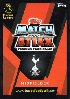 2018 Topps Match Attax Ultimate #84 Eric Dier Back