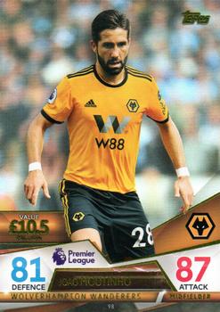 2018 Topps Match Attax Ultimate #98 Joao Moutinho Front