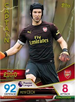 2018 Topps Match Attax Ultimate - Captains #102 Petr Cech Front