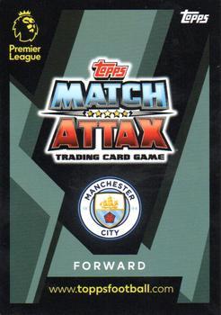 2018 Topps Match Attax Ultimate - Sketches #143 Sergio Aguero Back