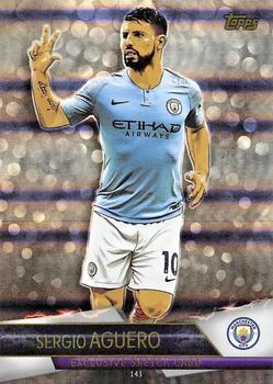 2018 Topps Match Attax Ultimate - Sketches #143 Sergio Aguero Front