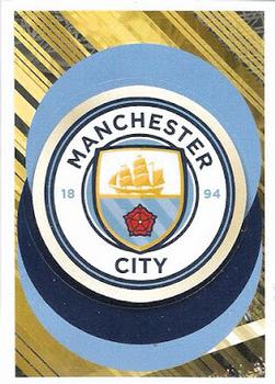 2019 Panini FIFA 365 (Pink Back) #4 Manchester City Logo Front