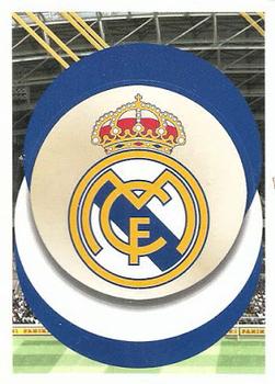 2019 Panini FIFA 365 (Pink Back) #7 Real Madrid CF Logo Front