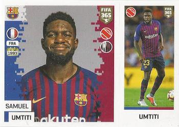 2019 Panini FIFA 365 (Pink Back) #60 Samuel Umtiti Front
