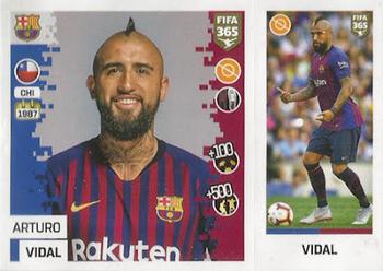 2019 Panini FIFA 365 (Pink Back) #66 Arturo Vidal Front