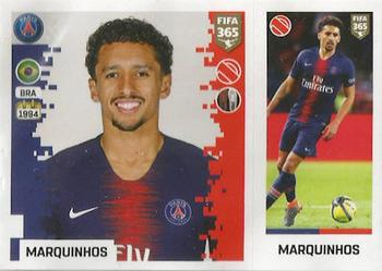 2019 Panini FIFA 365 (Pink Back) #124 Marquinhos Front