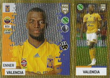 2019 Panini FIFA 365 (Pink Back) #377 Enner Valencia Front