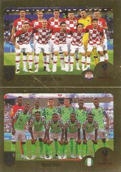 2019 Panini FIFA 365 (Pink Back) #385 Croatia / Nigeria Front