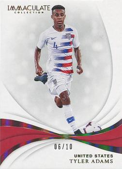2018-19 Panini Immaculate Collection - Gold #80 Tyler Adams Front