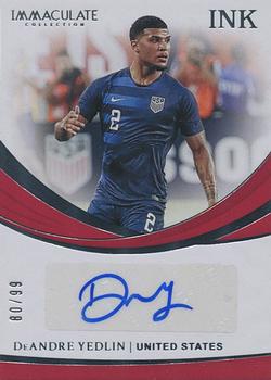 2018-19 Panini Immaculate Collection - Ink #I-DAY DeAndre Yedlin Front