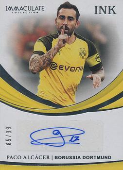 2018-19 Panini Immaculate Collection - Ink #I-PA Paco Alcacer Front