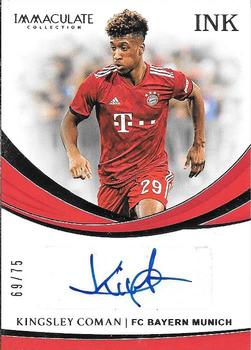 2018-19 Panini Immaculate Collection - Ink #I-KC Kingsley Coman Front