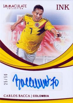 2018-19 Panini Immaculate Collection - Ink Bronze #12 Carlos Bacca Front
