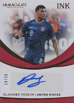 2018-19 Panini Immaculate Collection - Ink Bronze #I-DAY DeAndre Yedlin Front