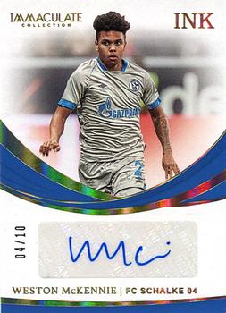 2018-19 Panini Immaculate Collection - Ink Gold #63 Weston McKennie Front
