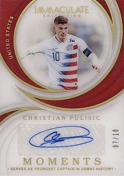 2018-19 Panini Immaculate Collection - Moments #MO-CP Christian Pulisic Front