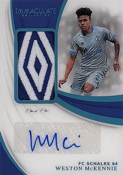 2018-19 Panini Immaculate Collection - Patch Autographs Platinum #PA-WMK Weston McKennie Front