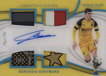2018-19 Panini Immaculate Collection - Quad Patch Signatures #9 Christian Pulisic Front