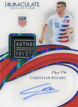 2018-19 Panini Immaculate Collection - Tag Autographs #TA-CP Christian Pulisic Front