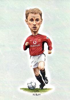 2002 Manchester United Football Caricatures #5 Nicky Butt Front