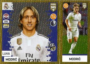 2019 Panini FIFA 365 (Green Back) #81 Luka Modric Front