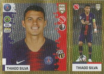 2019 Panini FIFA 365 (Green Back) #125 Thiago Silva Front