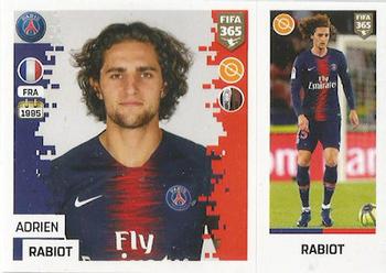 2019 Panini FIFA 365 (Green Back) #130 Adrien Rabiot Front