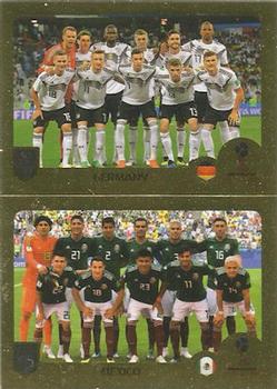 2019 Panini FIFA 365 (Green Back) #388 Germany / Mexico Front