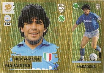 2019 Panini FIFA 365 (Green Back) #441 Diego Armando Maradona Front