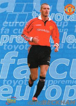2000 Futera / Pokka Manchester United - Champions #CH1 David Beckham Front