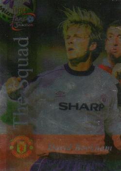 2000 Futera Fans Selection Manchester United - Foil #123 David Beckham Front