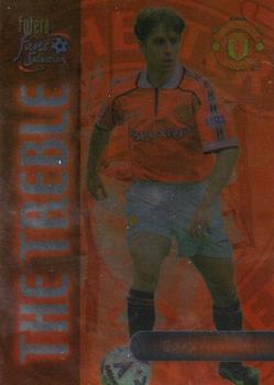 2000 Futera Fans Selection Manchester United - Foil #154 Gary Neville Front