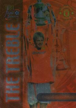 2000 Futera Fans Selection Manchester United - Foil #158 David Beckham Front
