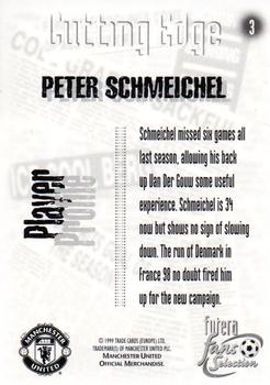 1999 Futera Manchester United Fans' Selection - Foil #3 Peter Schmeichel Back