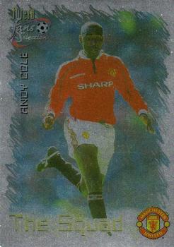 1999 Futera Manchester United Fans' Selection - Foil #20 Andy Cole Front