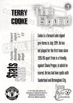 1999 Futera Manchester United Fans' Selection - Foil #28 Terry Cooke Back