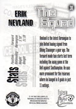 1999 Futera Manchester United Fans' Selection - Foil #30 Erik Nevland Back