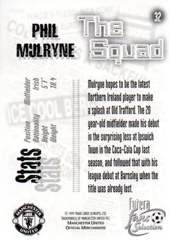 1999 Futera Manchester United Fans' Selection - Foil #32 Phil Mulryne Back