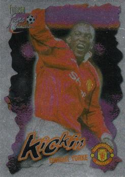 1999 Futera Manchester United Fans' Selection - Foil #45 Dwight Yorke Front
