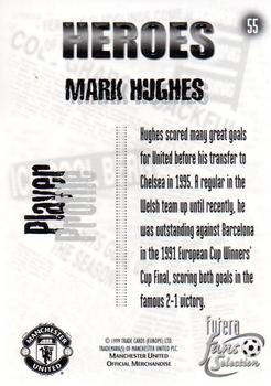 1999 Futera Manchester United Fans' Selection - Foil #55 Mark Hughes Back