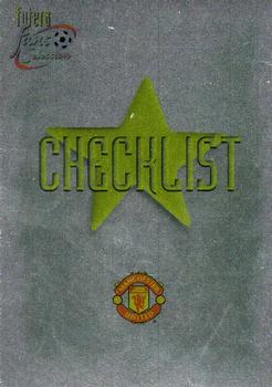 1999 Futera Manchester United Fans' Selection - Foil #99 Checklist Front