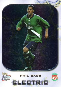 2000 Futera Fans Selection Liverpool - Electric #NNO Phil Babb Front