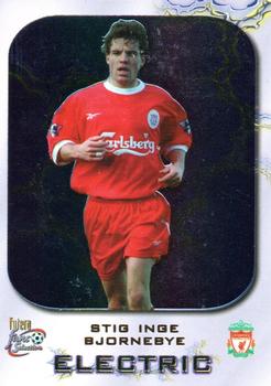 2000 Futera Fans Selection Liverpool - Electric #NNO Stig Inge Bjornebye Front