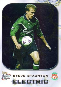 2000 Futera Fans Selection Liverpool - Electric #NNO Steve Staunton Front