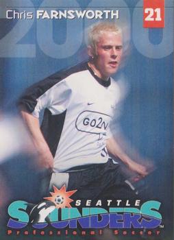 2000 Tully's Coffee Seattle Sounders #NNO Chris Farnsworth Front
